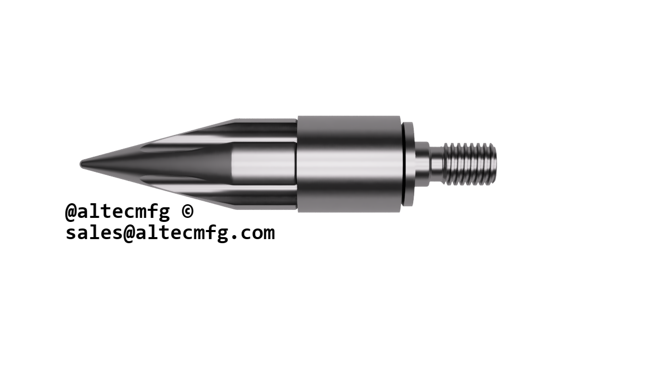 Conjunto de punta de tornillo Demag de 25 mm, 3 piezas, flujo libre: se adapta a todos los modelos