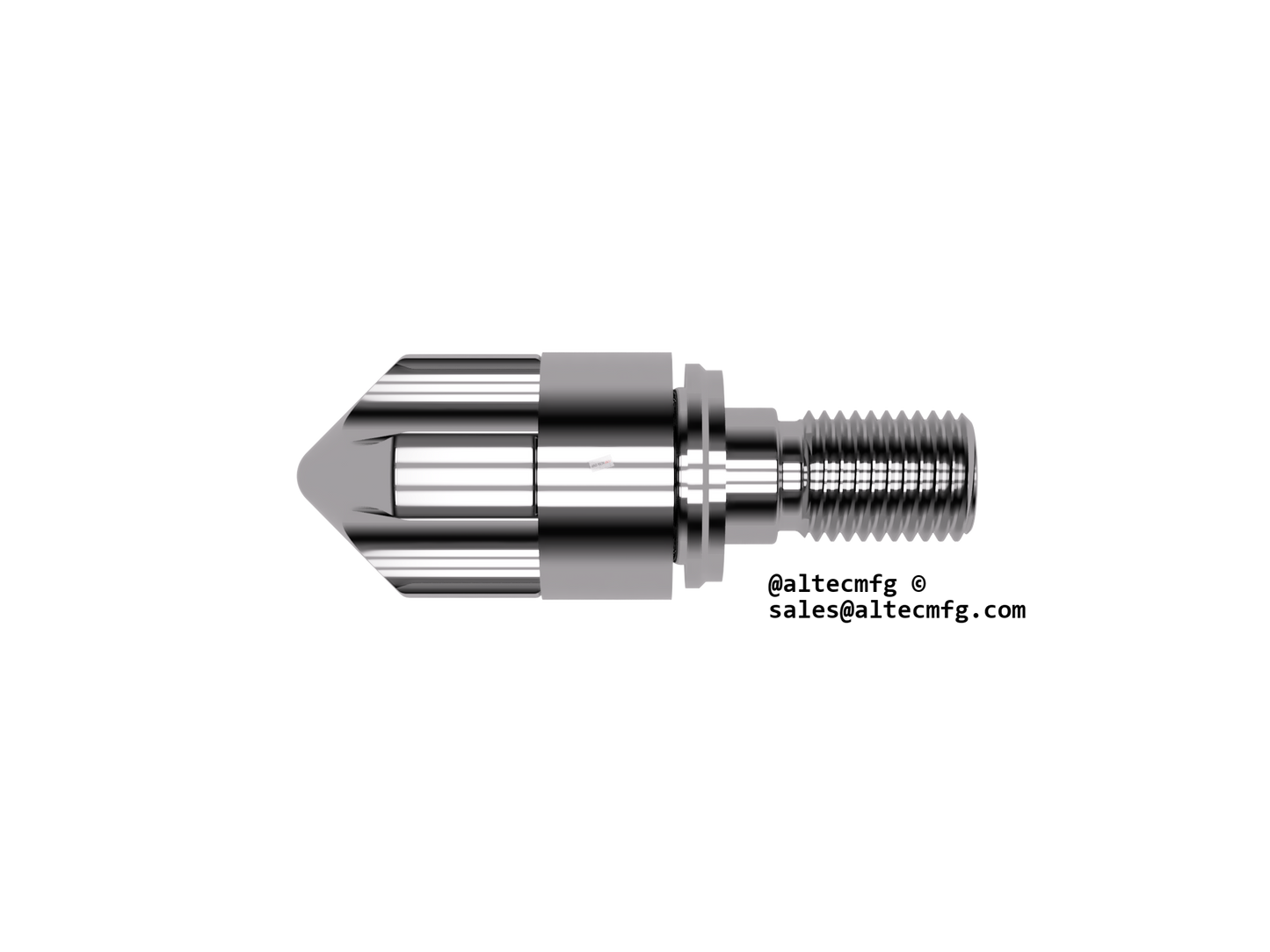 Cincinnati Roboshot de 56 mm, conjunto de punta de tornillo "R", 3 piezas, flujo libre, compatible con todos los modelos